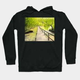 River Test at Wherwell Hoodie